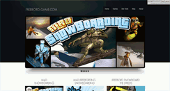 Desktop Screenshot of freebord-game.com